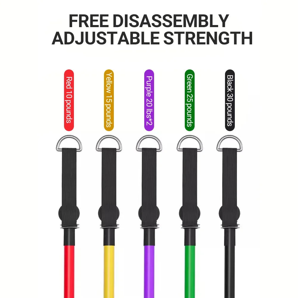 Resistance Bands Set — Multi-Strength