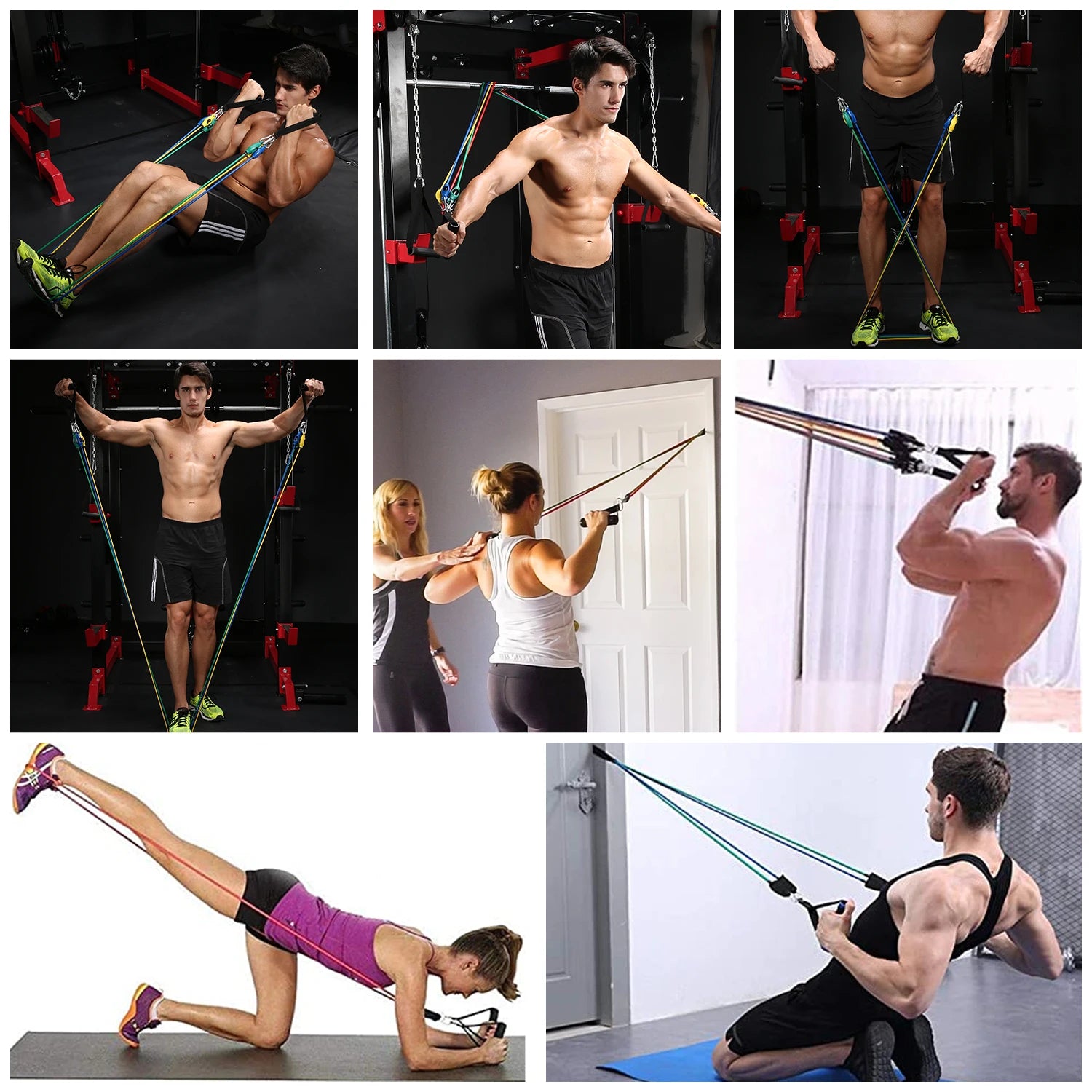 Resistance Bands Set — Multi-Strength